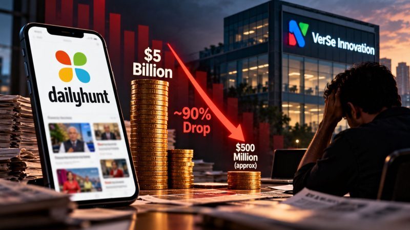Dailyhunt Parent VerSe Innovation’s Valuation Falls Nearly 90% From Its $5 Billion Peak