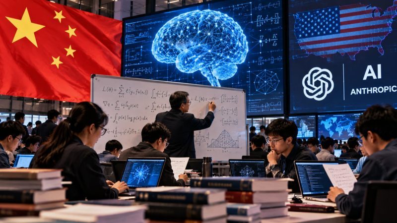 China Assembles 1,000 Mathematicians to Close AI Gap With the US