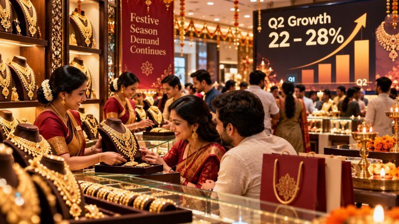 Jewellery Retailers Post 22%–28% Q2 Growth Despite Festive Calendar Shift