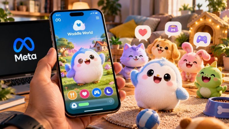 Meta Launches Waddle World, an AI Pet App That Turns Conversations Into a Digital Journal