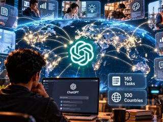 OpenAI Releases ChatGPT Work Activity Data Across 165 Tasks in 100 Countries