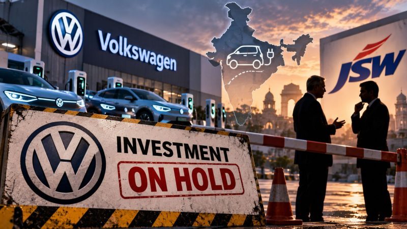 Volkswagen Halts India EV Investment Amid JSW Group Partnership Talks