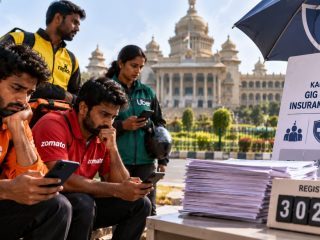 Karnataka Gig Worker Insurance Scheme Sees Low Uptake, Only 30,256 Registered