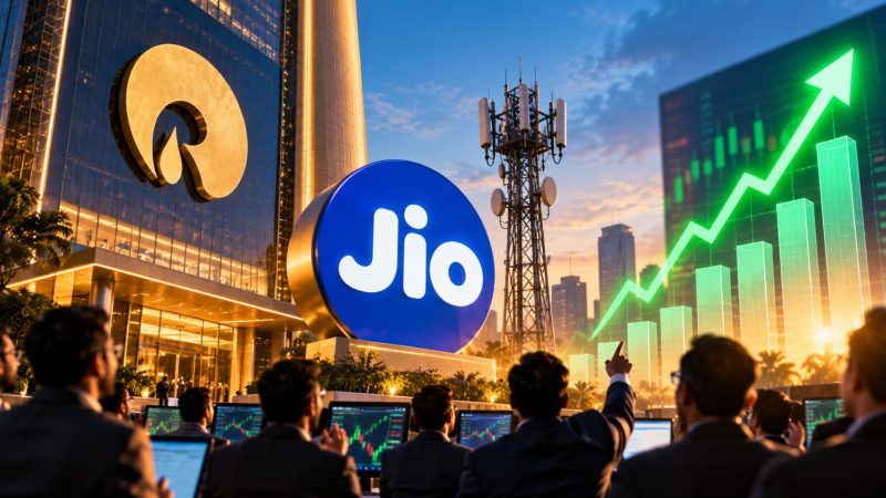 Reliance Industries Shares Rise 3% as Jio Sets IPO Price Band for Record-Breaking Issue