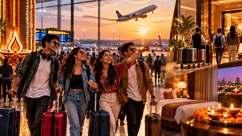 Gen Z Flight Bookings Rise 60% Ahead of Diwali as Hotel Stays Surge 135%: Cleartrip