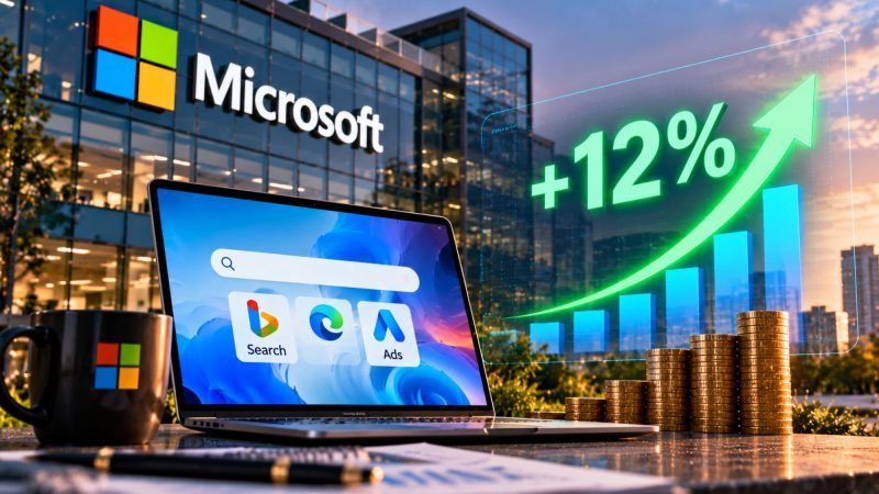 Microsoft’s Search and Advertising Revenue Rises 12% in Q1 FY27