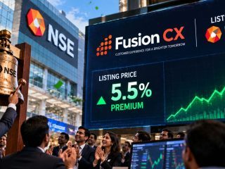 Fusion CX Shares List at 5.5% Premium on NSE: Should Investors Buy, Sell or Hold?