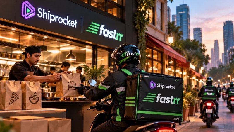 Shiprocket Enters Food Delivery Market Through fastrr With Punjabi Angithi and Bikkgane Biryani