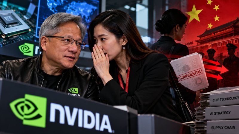 Chinese businesswoman with close relations with Nvidia CEO found to be passing intelligence to Beijing