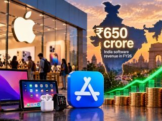 Apple Reports ₹650 Crore in India Software Revenue in FY26 as Operations Expand Beyond Manufacturing