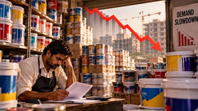 Paint Dealers Get the Blues as Companies Push Stock Amid Sluggish Demand