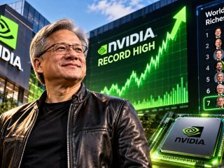 Jensen Huang becomes world’s 7th-richest person
