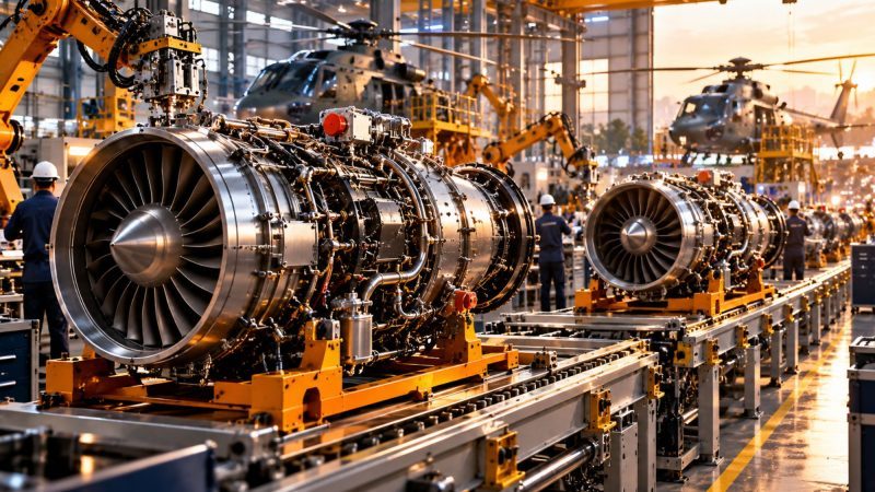HAL to Add 2nd Shakti Engine Line for Helicopters