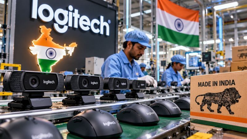 Logitech Begins Local Manufacturing of Webcams and Pointing Devices in India