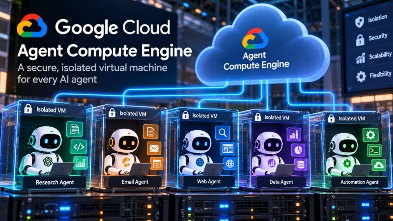 Google Announces Agent Compute Engine, Giving Every AI Agent Its Own Isolated Virtual Machine