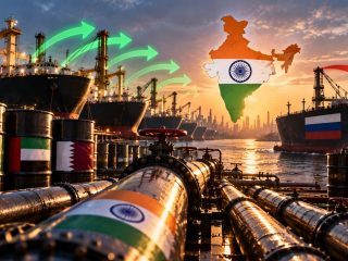 India’s West Asia Oil Imports Hit Pre-War Levels as Russian Crude Falls