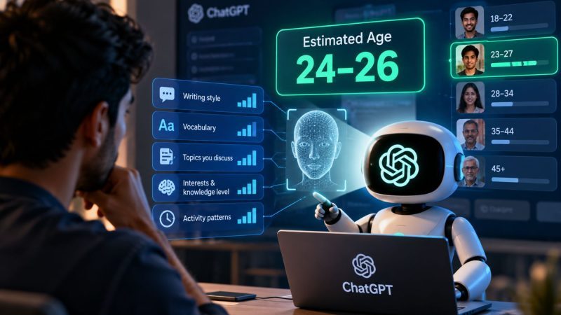 OpenAI Reveals How ChatGPT Predicts Your Age Using Account Activity