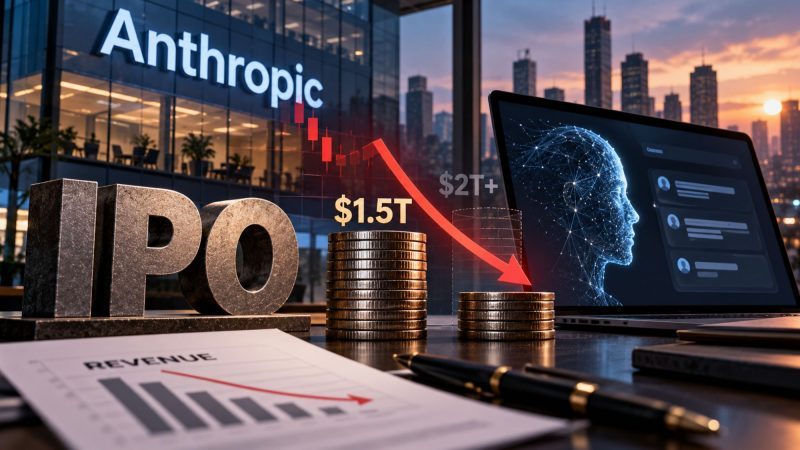 Anthropic IPO Valuation Could Fall to $1.5 Trillion as Revenue Growth Slows
