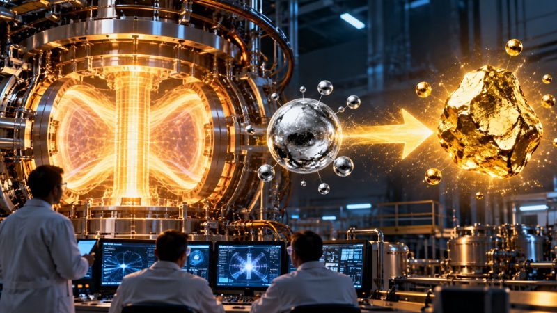 Marathon Fusion Claims It Turned Mercury Into Stable Gold Using Fusion Technology