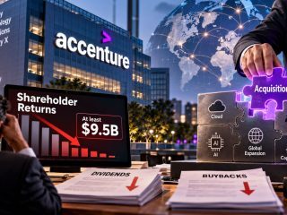 Accenture Trims Shareholder Cash Returns to $9.5B for FY27