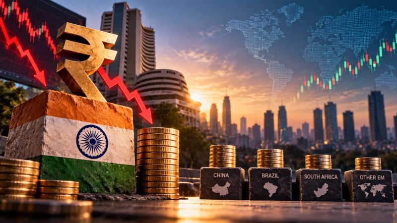 India Stock Valuations Hit 6-Year Low, but Equities Remain Expensive Compared With Emerging Markets