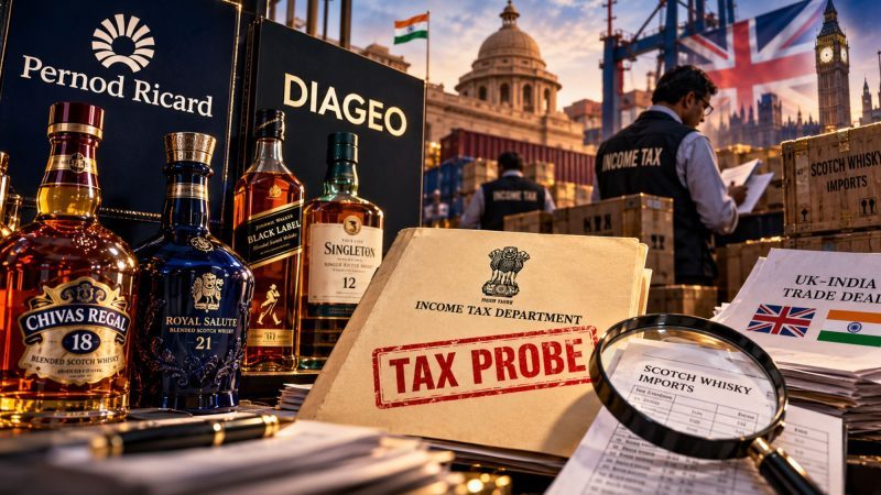 India Probes Pernod Ricard and Diageo Over Scotch Whisky Imports Under UK Trade Deal
