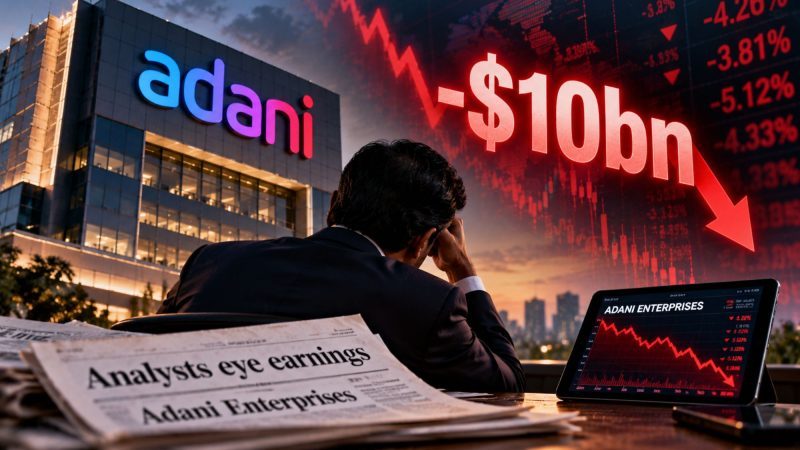 Adani Enterprises Loses Nearly $10 Billion in Market Value as Investors Scrutinize Earnings
