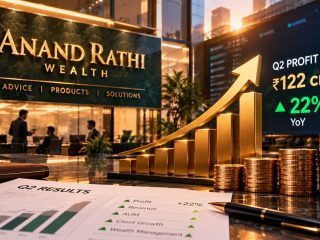 Anand Rathi Wealth Q2 Profit Rises 22% to ₹122 Crore; AUM Hits ₹1.08 Lakh Crore