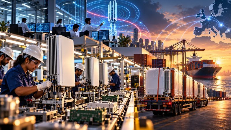 Ericsson’s India Strategy: Local Manufacturing, European Exports and 6G Technology