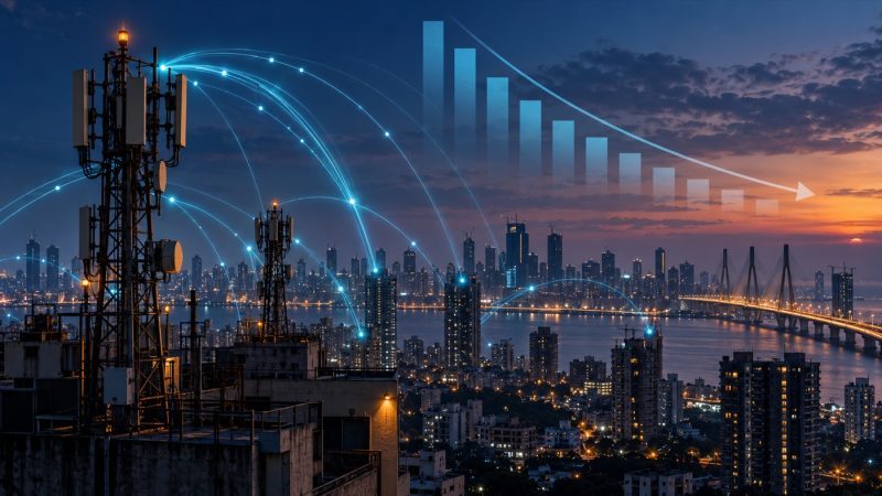 TRAI Report: India’s Data Revenue per GB Falls to ₹8.02