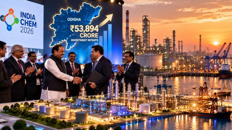 Odisha Attracts ₹53,894 Crore in Investment Proposals at India Chem 2026