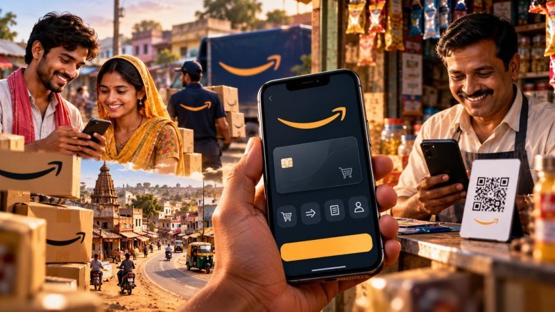 Amazon Pay Bets on Digital Credit and Small-Town India