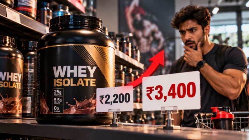 Whey Isolate Rises to ₹3,400 From ₹2,200 in India as Global Supply Tightens