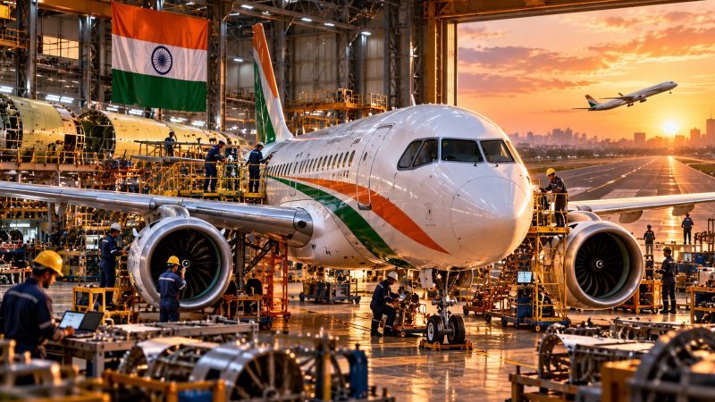 India plans its first Made-in-India civilian aircraft by 2028
