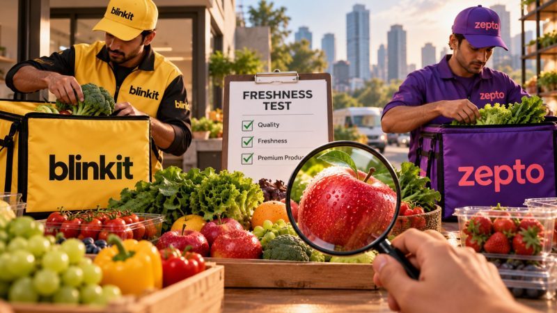 Blinkit and Zepto Face a Freshness Test as They Expand Into Premium Produce