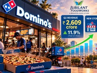 Jubilant FoodWorks Q2 Revenue Rises 11.9% to ₹2,609 Crore; Adds 108 Stores