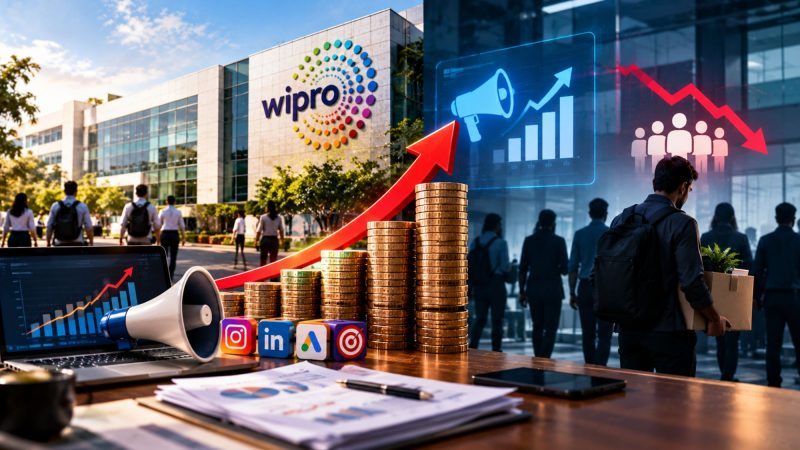 Wipro Q2 FY27: Marketing Expenses Rise 44% to ₹130 Crore as Workforce Falls by 6,716
