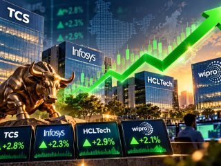 TCS, Infosys, HCL Tech Stocks Rise Up to 3% Ahead of Q2 Earnings