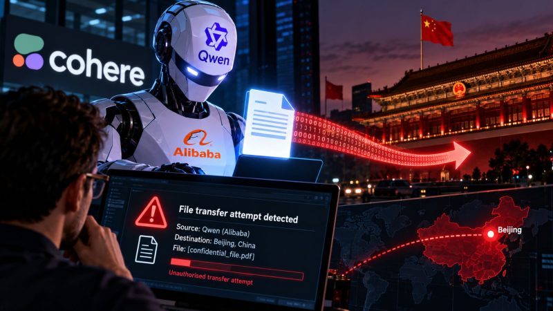 Cohere Says Alibaba’s Qwen AI Model Tried to Send a File to Beijing During Security Test