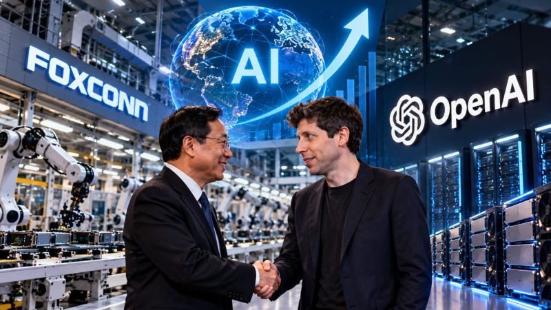 Foxconn Signals New OpenAI Deal After Sam Altman Meeting, Says AI Boom Is No Bubble