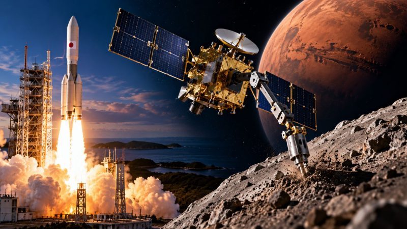 Japan Launches MMX Spacecraft to Collect Samples From Mars’ Moon