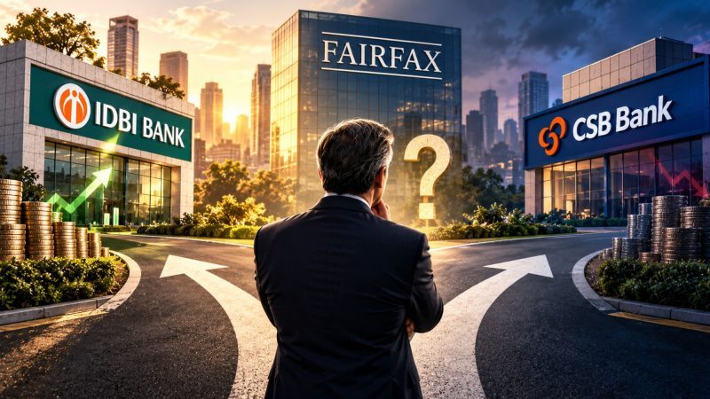 IDBI Bank Acquisition Puts Fairfax’s CSB Bank Stake at a Crossroads