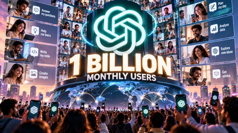 ChatGPT cross 1B monthly active users
