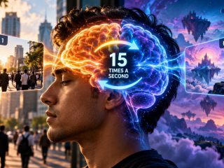 Brain May Be Switching Between Two Realities 15 Times a Second, Study Suggests