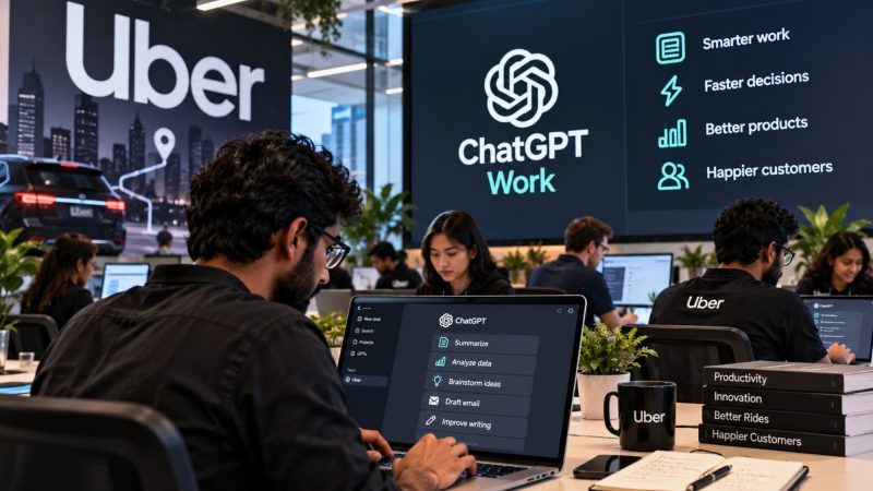 Uber Rolls Out ChatGPT Work to More Than 30,000 Employees Worldwide