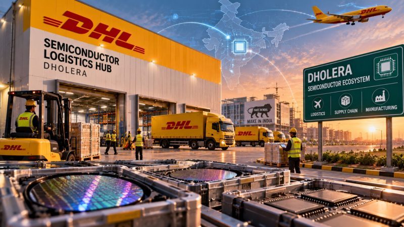 DHL to Invest ₹50 Crore in India’s First Dedicated Semiconductor Logistics Hub in Dholera