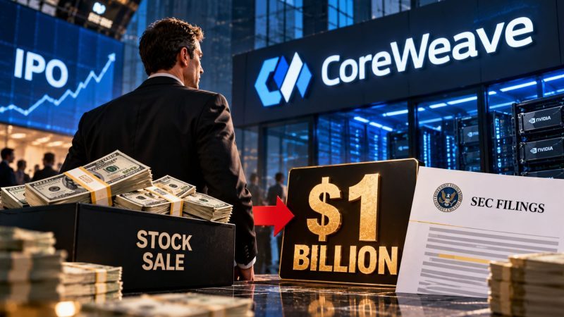 CoreWeave CEO Sells Nearly $1 Billion in Stock Since IPO as AI Spending Faces Scrutiny