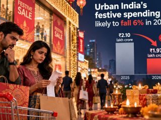 Urban India’s Festive Spending Likely to Fall 6% to ₹1.97 Lakh Crore in 2026: Survey