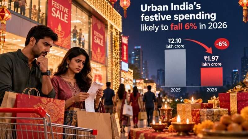 Urban India’s Festive Spending Likely to Fall 6% to ₹1.97 Lakh Crore in 2026: Survey