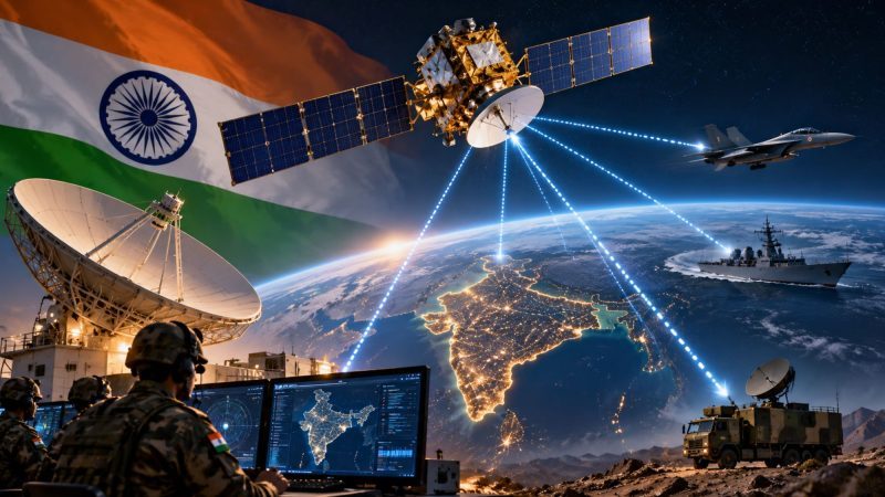 India Signs ₹2,563 Crore Deal for GSAT-7C Military Communications Satellite